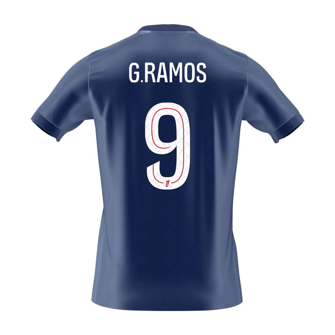 PSG pánsky domáci futbalový dres 2025/26 - G.RAMOS #9 (Prémiová kvalita)