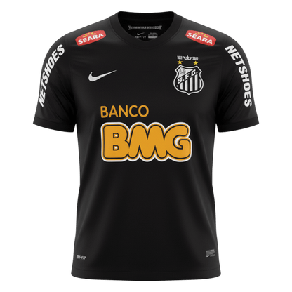 Santos FC pánsky vonkajší retro futbalový dres 2011/12