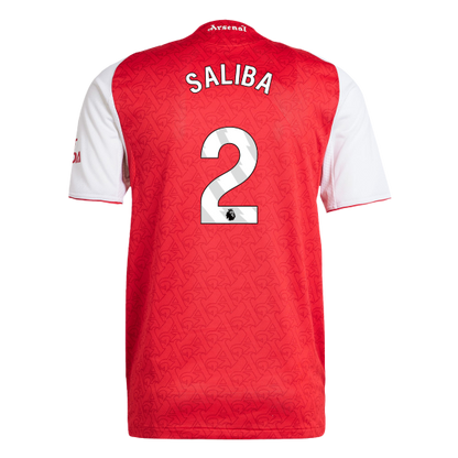 Pánske Futbalový Dres Arsenal Domáci 2025/26 Hráčska Verzia - SALIBA #2