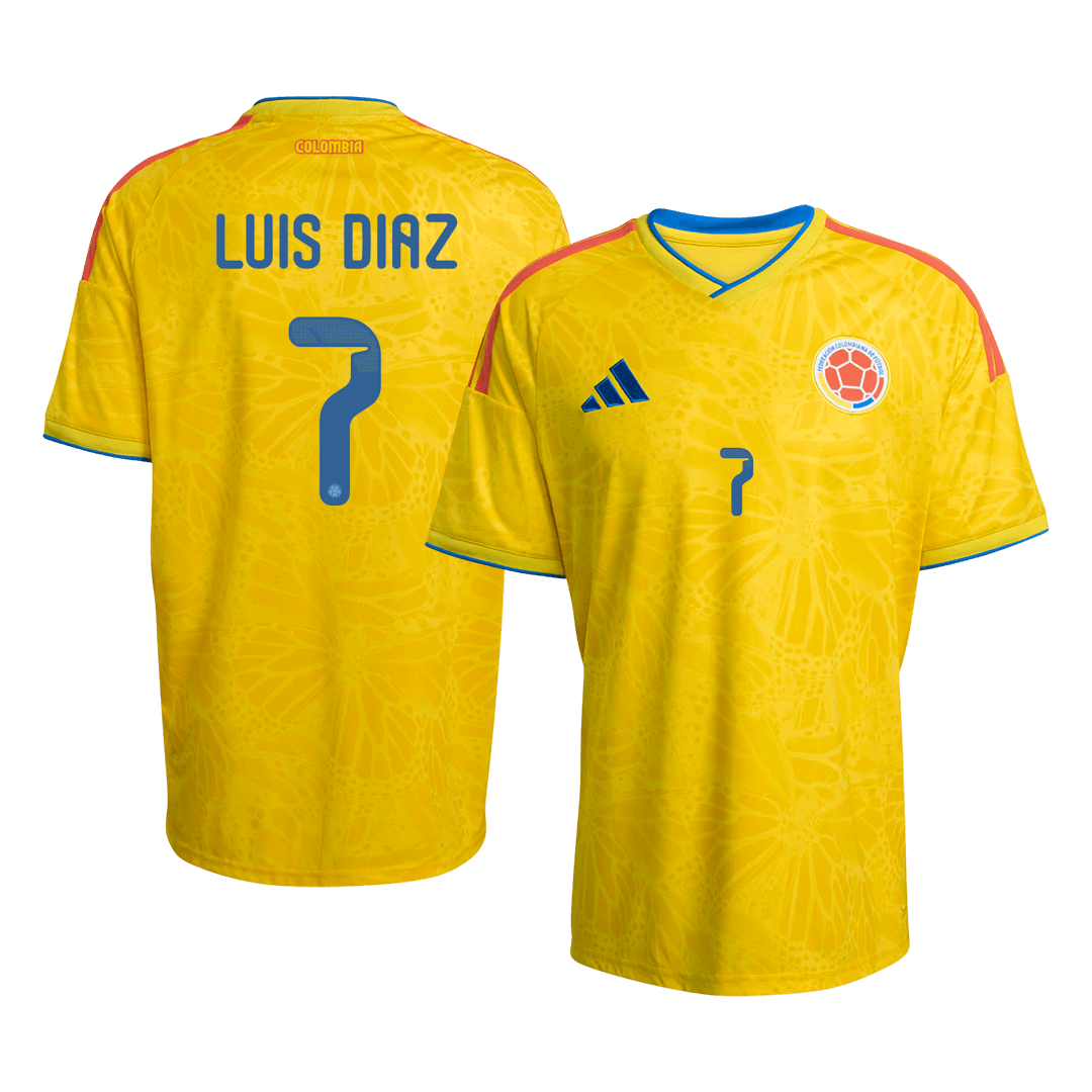 Kolumbia pánsky domáci futbalový dres MS 2026 - LUIS DíAZ #7
