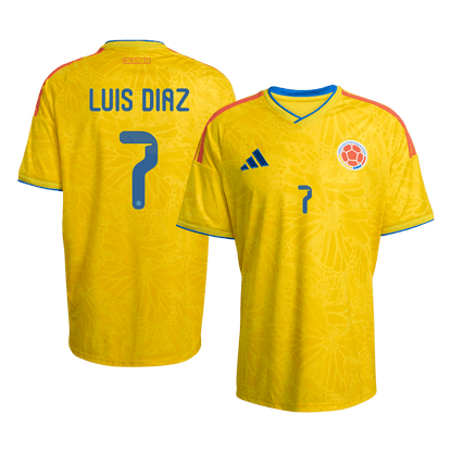 Kolumbia pánsky domáci futbalový dres MS 2026 - LUIS DíAZ #7
