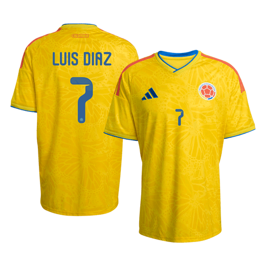 Kolumbia pánsky domáci futbalový dres MS 2026 - LUIS DíAZ #7