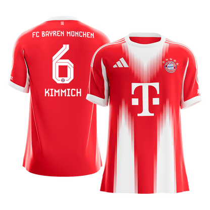 Bayern Mníchov pánsky domáci futbalový dres 2025/26 - KIMMICH #6 (Prémiová kvalita)