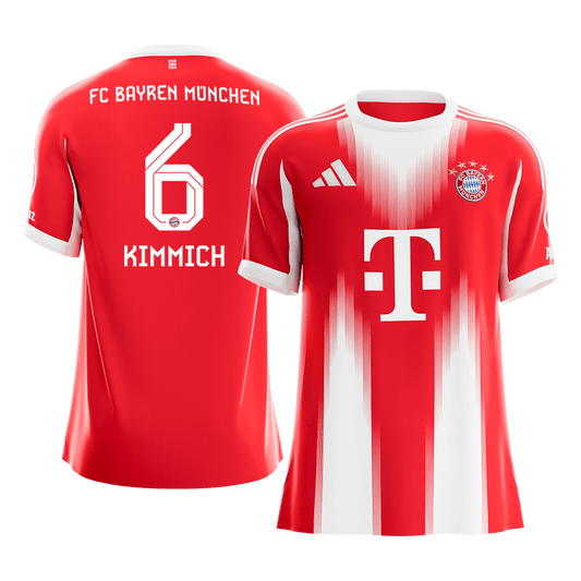 Bayern Mníchov pánsky domáci futbalový dres 2025/26 - KIMMICH #6 (Prémiová kvalita)
