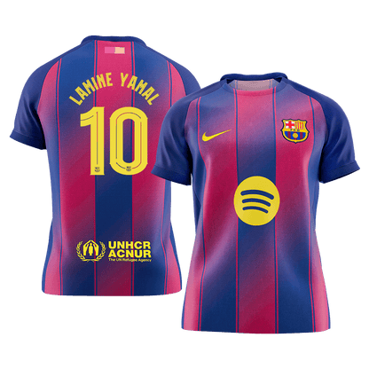 Barcelona pánsky domáci futbalový dres 2025/26 UCL - LAMINE YAMAL #10 (Prémiová kvalita)