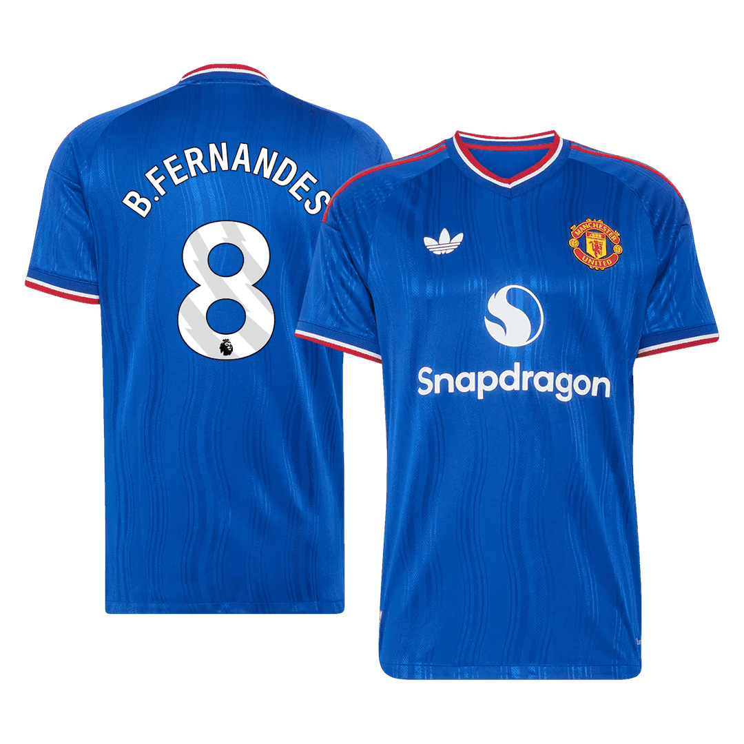 Manchester United pánsky Vonkajší futbalový dres 2026/27 – B. FERNANDES #8 [hráčska verzia]