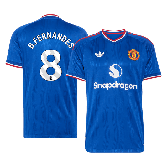 Manchester United pánsky Vonkajší futbalový dres 2026/27 – B. FERNANDES #8 [hráčska verzia]