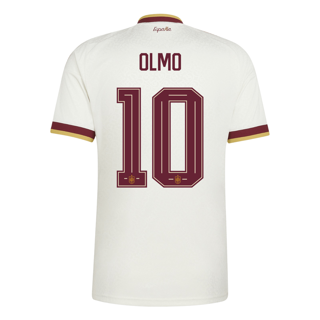 Pánske Futbalový Dres Španielsko Vonkajší MS 2026 - OLMO #10