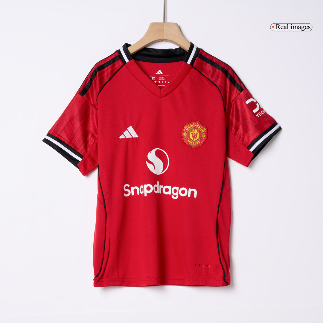 Manchester United detský domáci futbalový komplet 2025/26