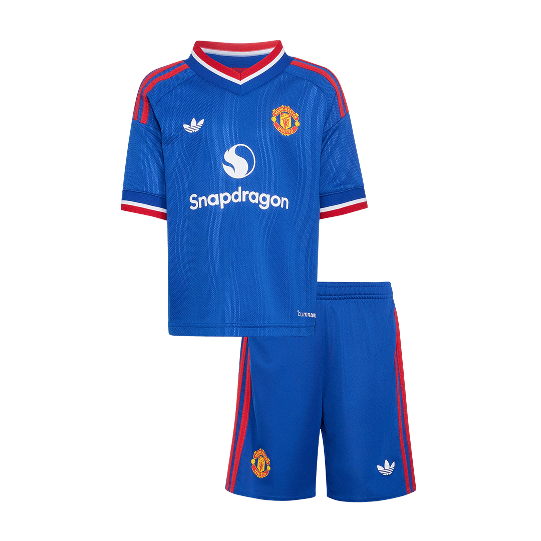 Manchester United detský vonkajší futbalový komplet 2026/27