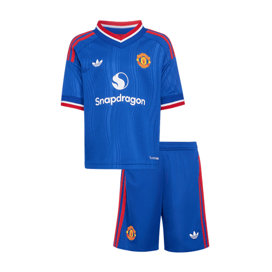 Manchester United detský vonkajší futbalový komplet 2026/27