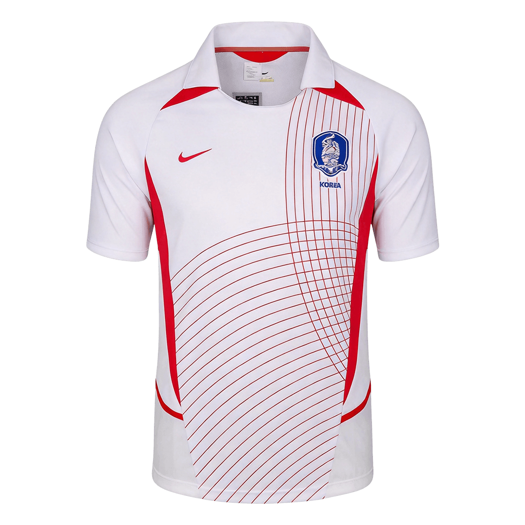 Južná Kórea pánsky vonkajší retro futbalový dres 2002
