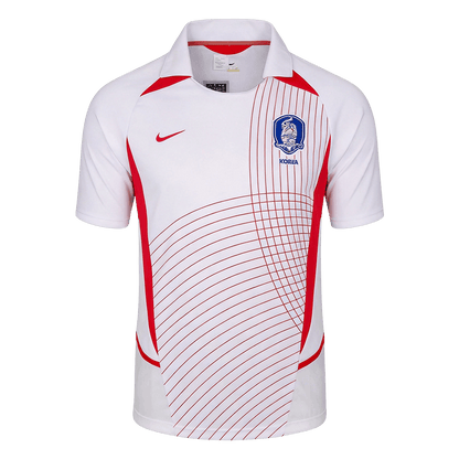 Južná Kórea pánsky vonkajší retro futbalový dres 2002