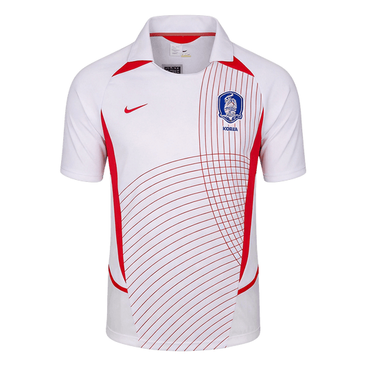 Južná Kórea pánsky vonkajší retro futbalový dres 2002