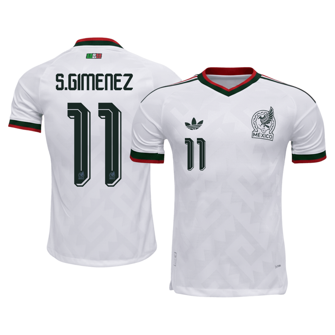 Pánske Futbalový Dres Mexiko Vonkajší MS 2026 Hráčska Verzia - S.GIMENEZ #11