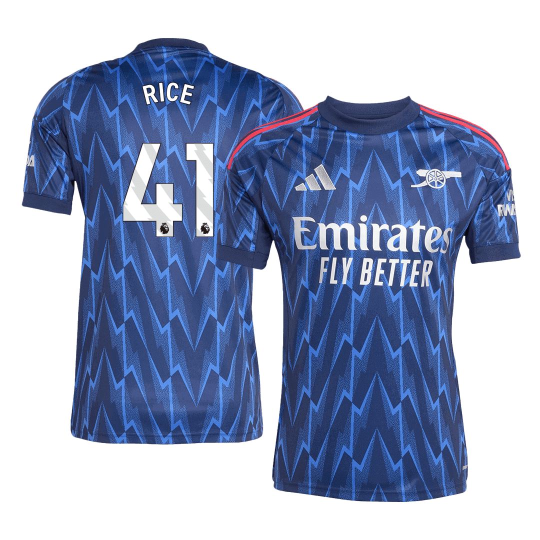 Pánske Futbalový Dres Arsenal Vonkajší 2025/26 - RICE #41