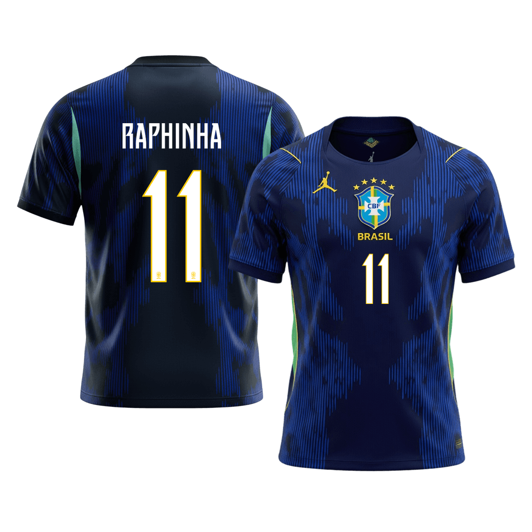 Pánske Futbalový Dres Brazília Vonkajší MS 2026 - RAPHINHA #11
