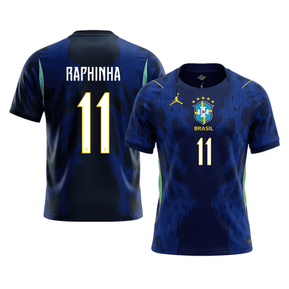 Pánske Futbalový Dres Brazília Vonkajší MS 2026 - RAPHINHA #11