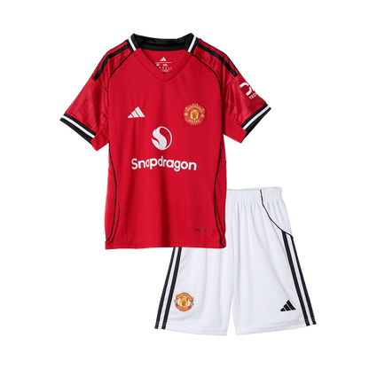 Manchester United detská domáca futbalová súprava 2025/26