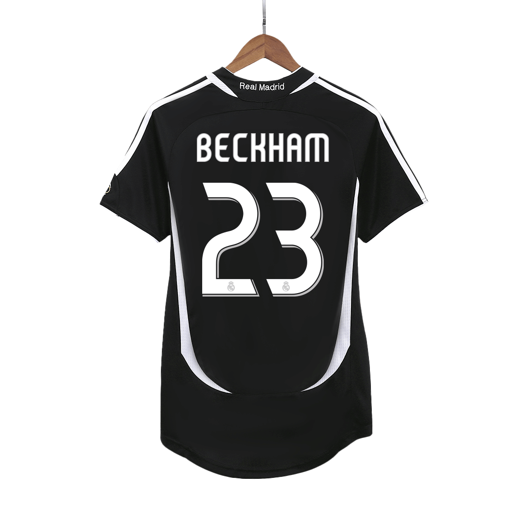 Real Madrid pánsky vonkajší retro futbalový dres 2006/07 - BECKHAM #23