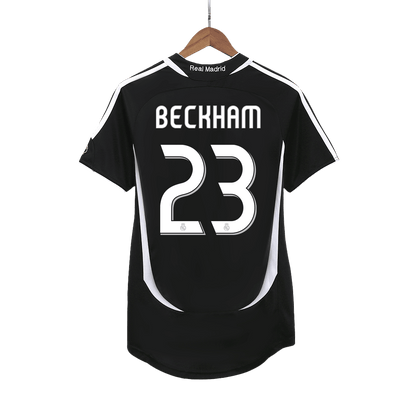 Real Madrid pánsky vonkajší retro futbalový dres 2006/07 - BECKHAM #23