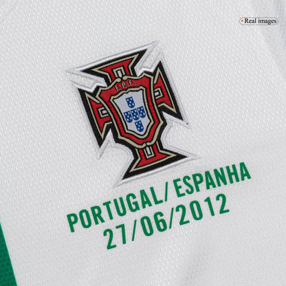 Portugalsko pánsky vonkajší retro futbalový dres 2012