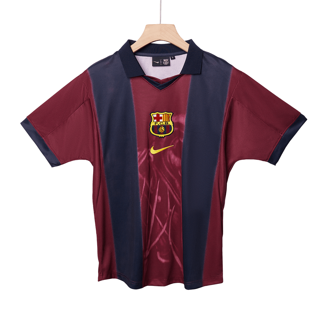 Barcelona pánsky domáci retro futbalový dres 2000/01