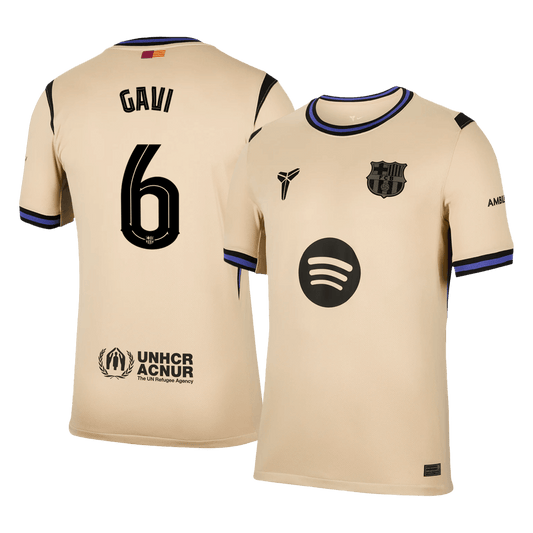 Barcelona pánsky vonkajší futbalový dres 2025/26 UCL - GAVI #6