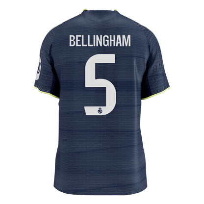 Real Madrid pánsky vonkajší futbalový dres 2025/26 - BELLINGHAM #5 [hráčska verzia] (Prémiová kvalita)