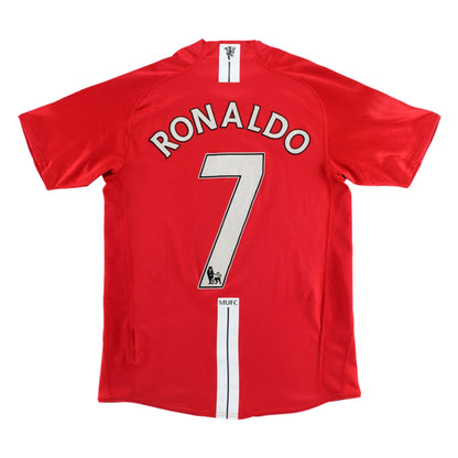 Manchester United pánsky domáci retro futbalový dres 2007/08