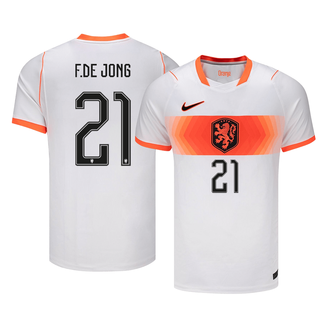 Pánske Futbalový Dres Holandsko Vonkajší MS 2026 - F.DE JONG #21