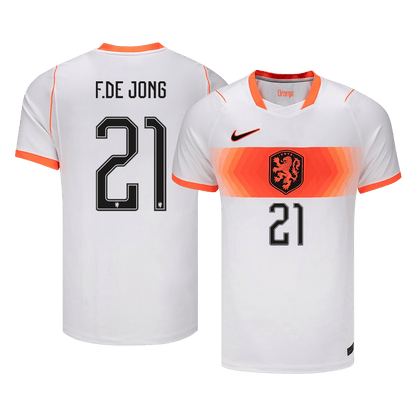 Pánske Futbalový Dres Holandsko Vonkajší MS 2026 - F.DE JONG #21