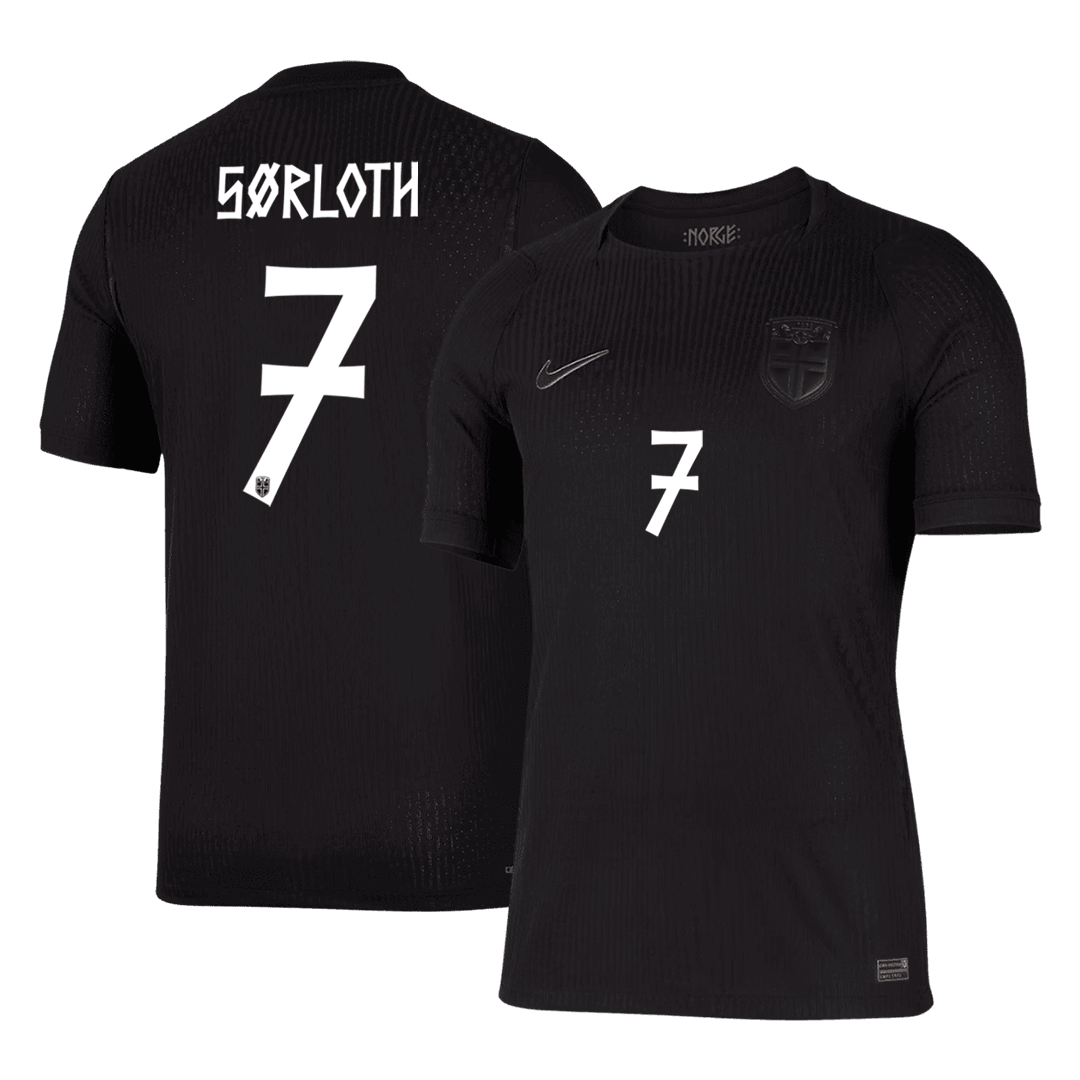 Nórsko pánsky vonkajší futbalový dres MS 2026 – SØRLOTH #7 [hráčska verzia]