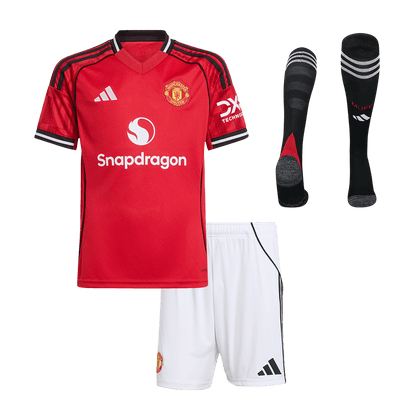 Manchester United detský domáci futbalový komplet 2025/26