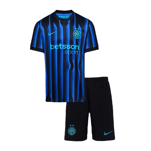Inter Miláno detská domáca futbalová súprava 2025/26