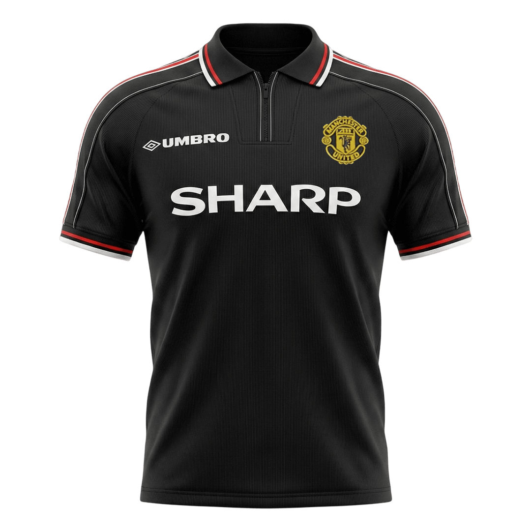 Manchester United pánsky vonkajší retro futbalový dres 1998