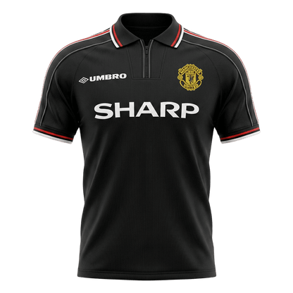 Manchester United pánsky vonkajší retro futbalový dres 1998