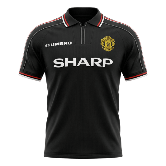 Manchester United pánsky vonkajší retro futbalový dres 1998