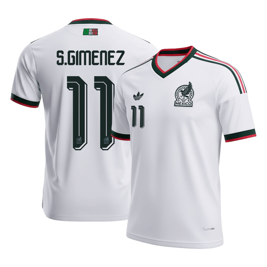 Pánske Futbalový Dres Mexiko Vonkajší MS 2026 - S.GIMENEZ #11