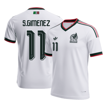 Pánske Futbalový Dres Mexiko Vonkajší MS 2026 - S.GIMENEZ #11