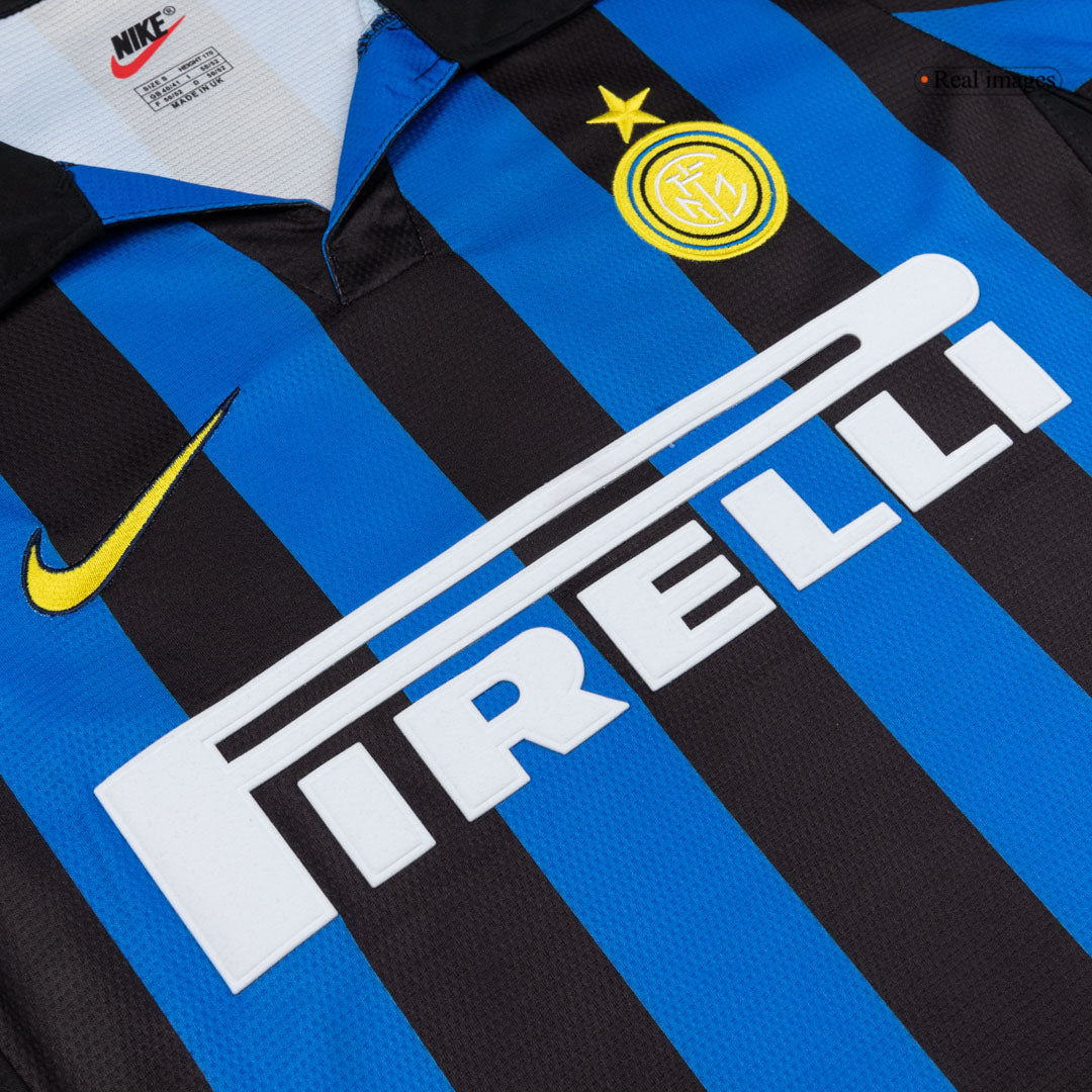 Inter Miláno pánsky domáci retro futbalový dres 1998/99