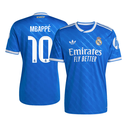Real Madrid pánsky tretí futbalový dres 2025/26 - MBAPPÉ #10