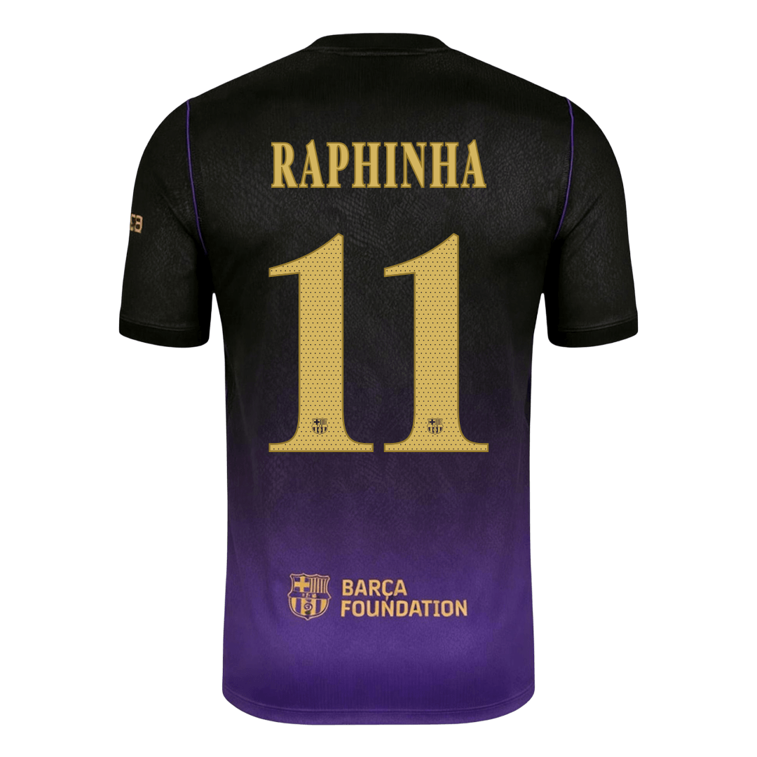 Barcelona pánsky vonkajší futbalový dres 2026/27 – RAPHINHA #11 – UCL