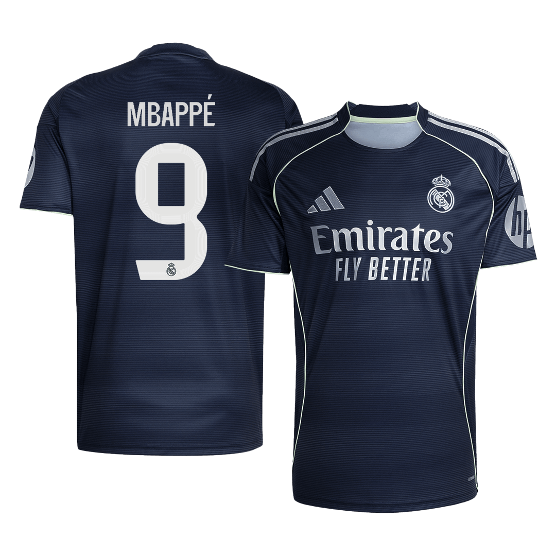Real Madrid pánsky vonkajší futbalový dres 2025/26 - MBAPPÉ #9 (Prémiová kvalita)