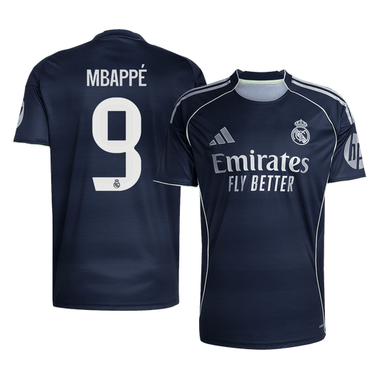 Real Madrid pánsky vonkajší futbalový dres 2025/26 - MBAPPÉ #9 (Prémiová kvalita)