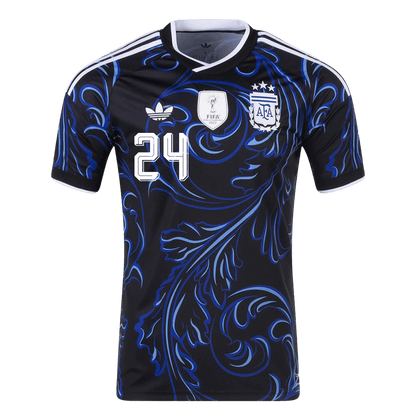 Pánske Futbalový Dres Argentína Vonkajší MS 2026 - E. FERNÁNDEZ #24