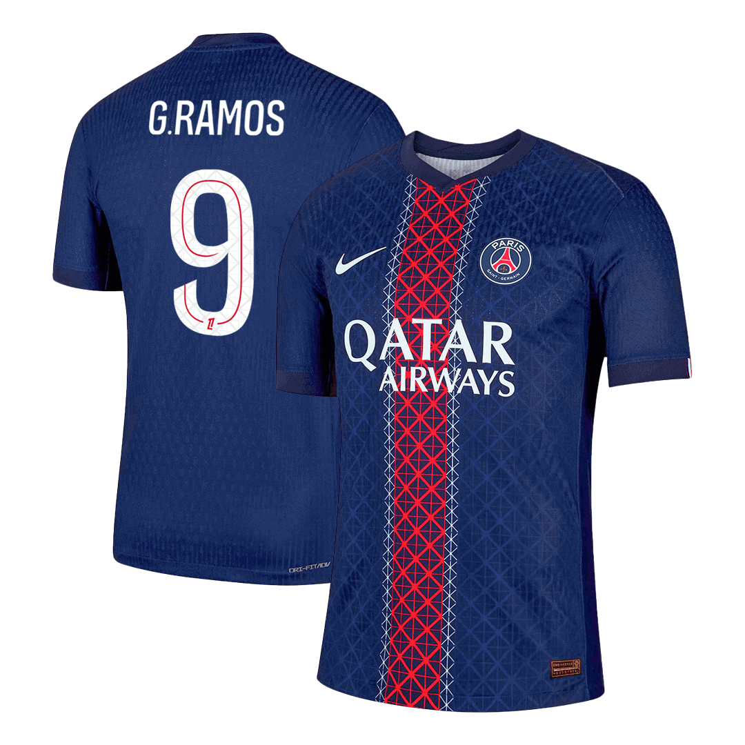 PSG pánsky domáci futbalový dres 2025/26 - G.RAMOS #9 [hráčska verzia]