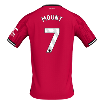 Manchester United pánsky domáci futbalový dres 2025/26 - MOUNT #7 (Prémiová kvalita)