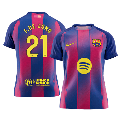 Barcelona pánsky domáci futbalový dres 2025/26 - F.DE JONG #21 (Prémiová kvalita)