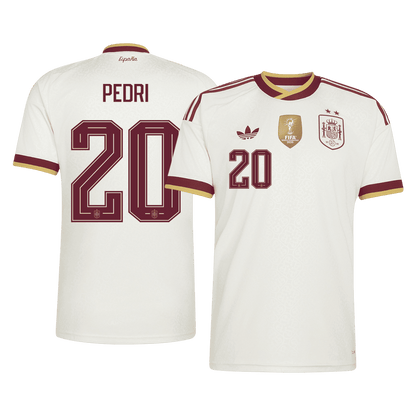 Pánske Futbalový Dres Španielsko Vonkajší MS 2026 - PEDRI #20